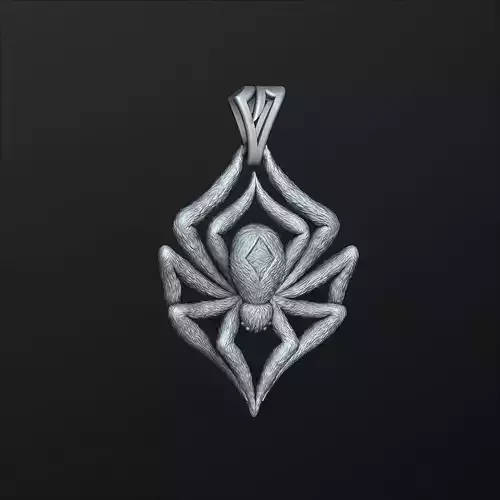 Spider Pendant 3D print model