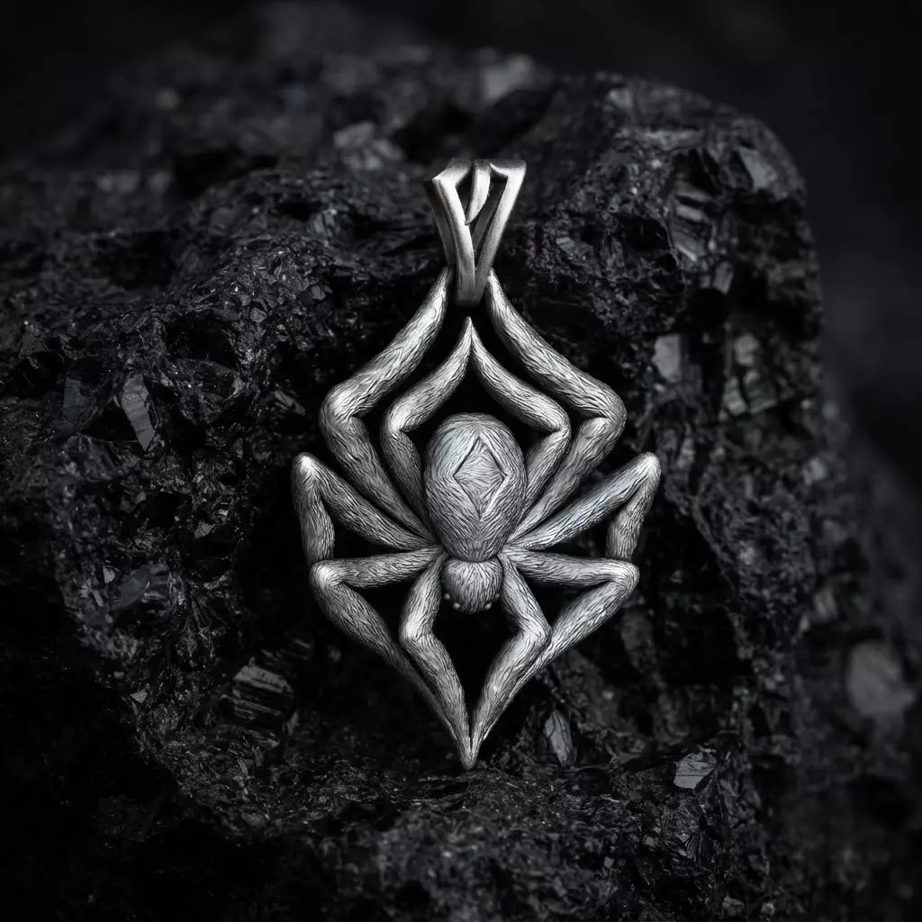 Spider Pendant 3D print model