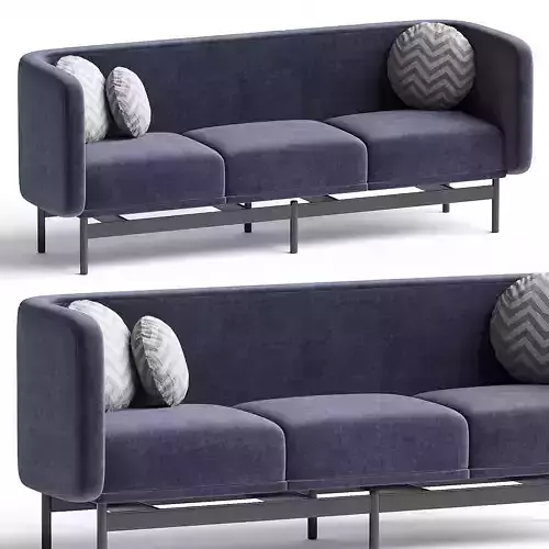 sofa arc blue