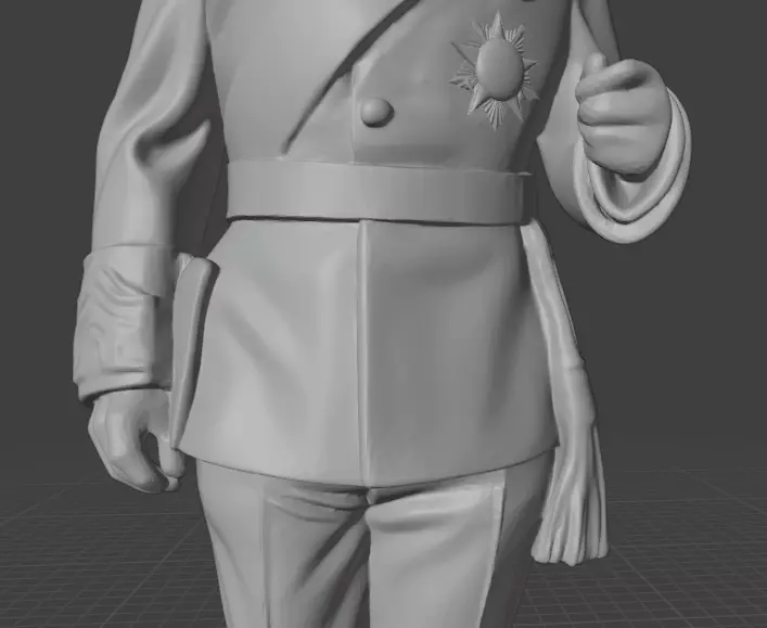 King Charles III 3D print model_13