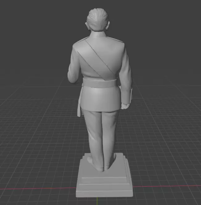 King Charles III 3D print model_31