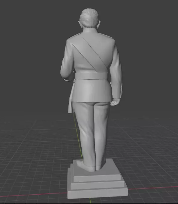 King Charles III 3D print model_33