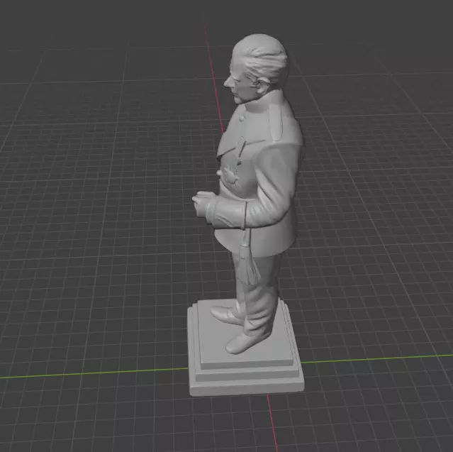 King Charles III 3D print model_1