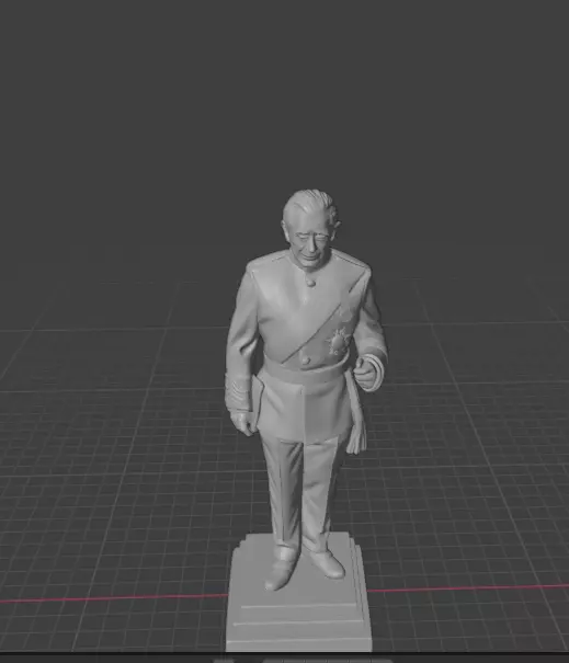 King Charles III 3D print model_21