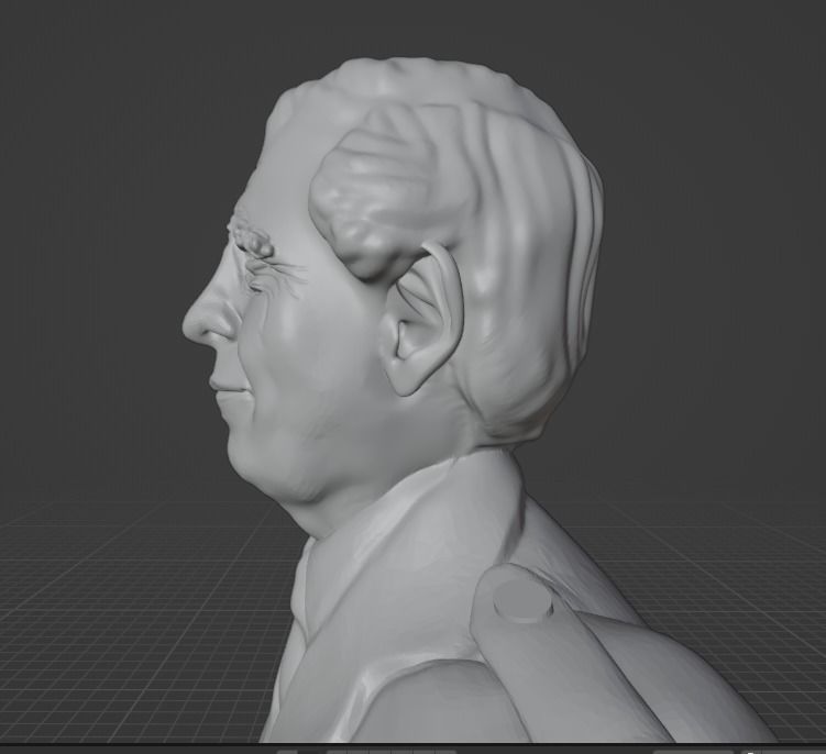 King Charles III 3D print model_6