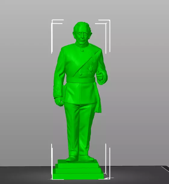 King Charles III 3D print model_26