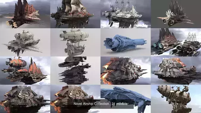 Novel Airship Collection 