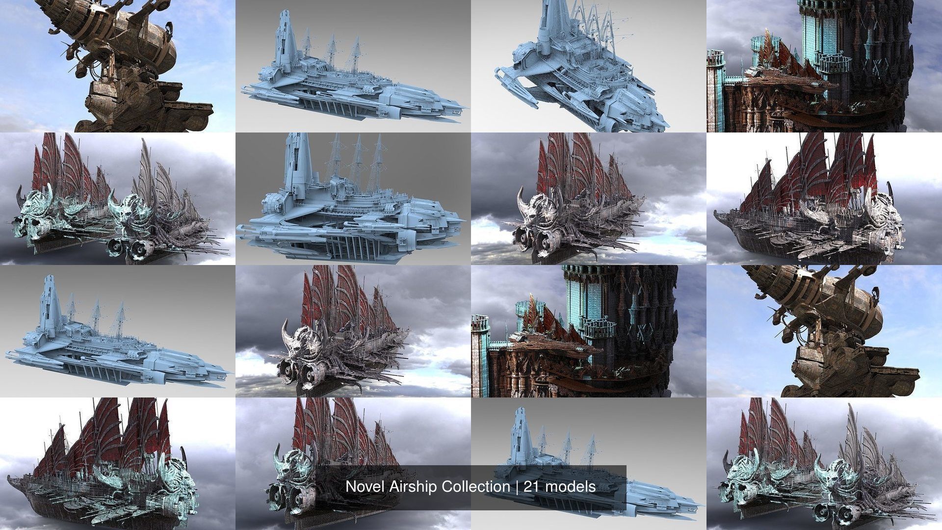 Novel Airship Collection _1