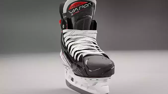 The Bauer Vapor 3X hockey Skates Low-poly 3D model