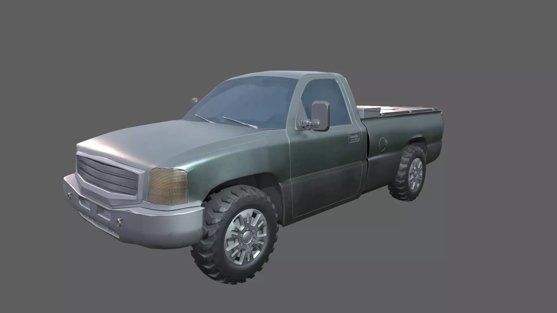Pickup truck 3D model