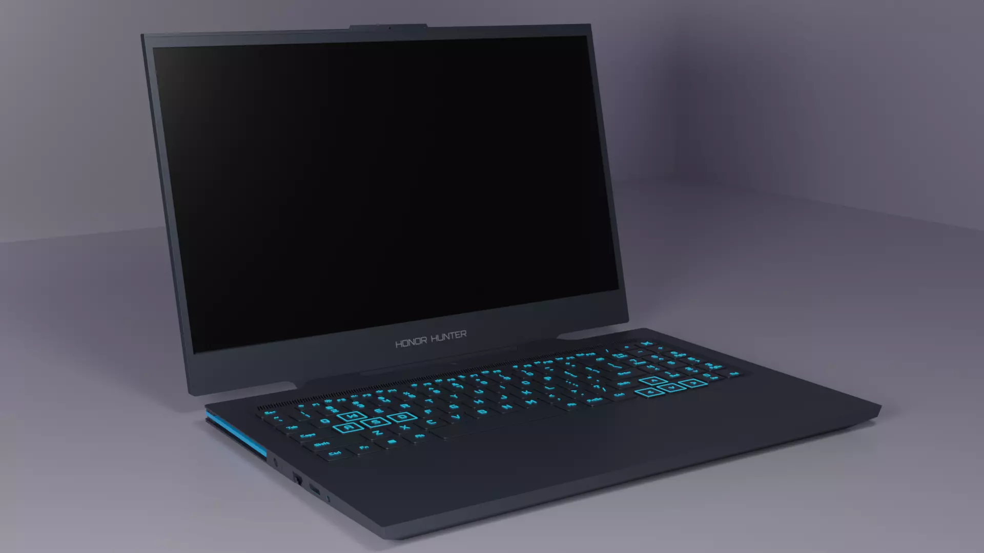 Honor Hunter V700 Gaming Laptop 3D model_0