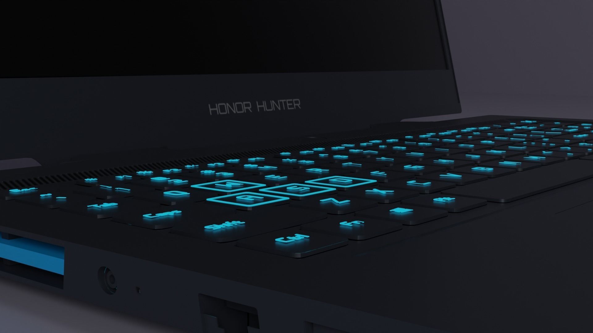 Honor Hunter V700 Gaming Laptop 3D model_4