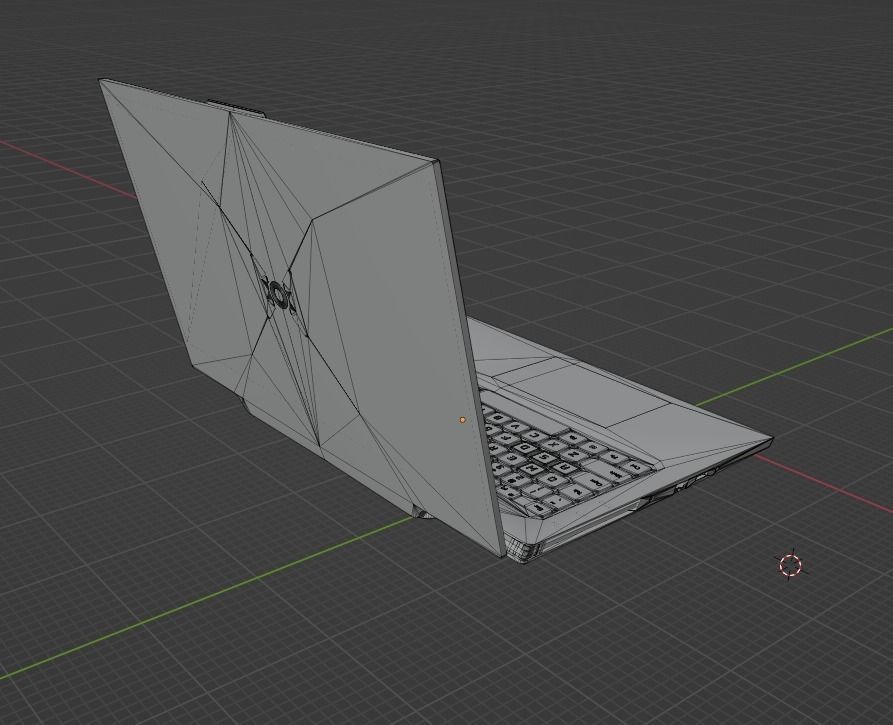 Honor Hunter V700 Gaming Laptop 3D model_7