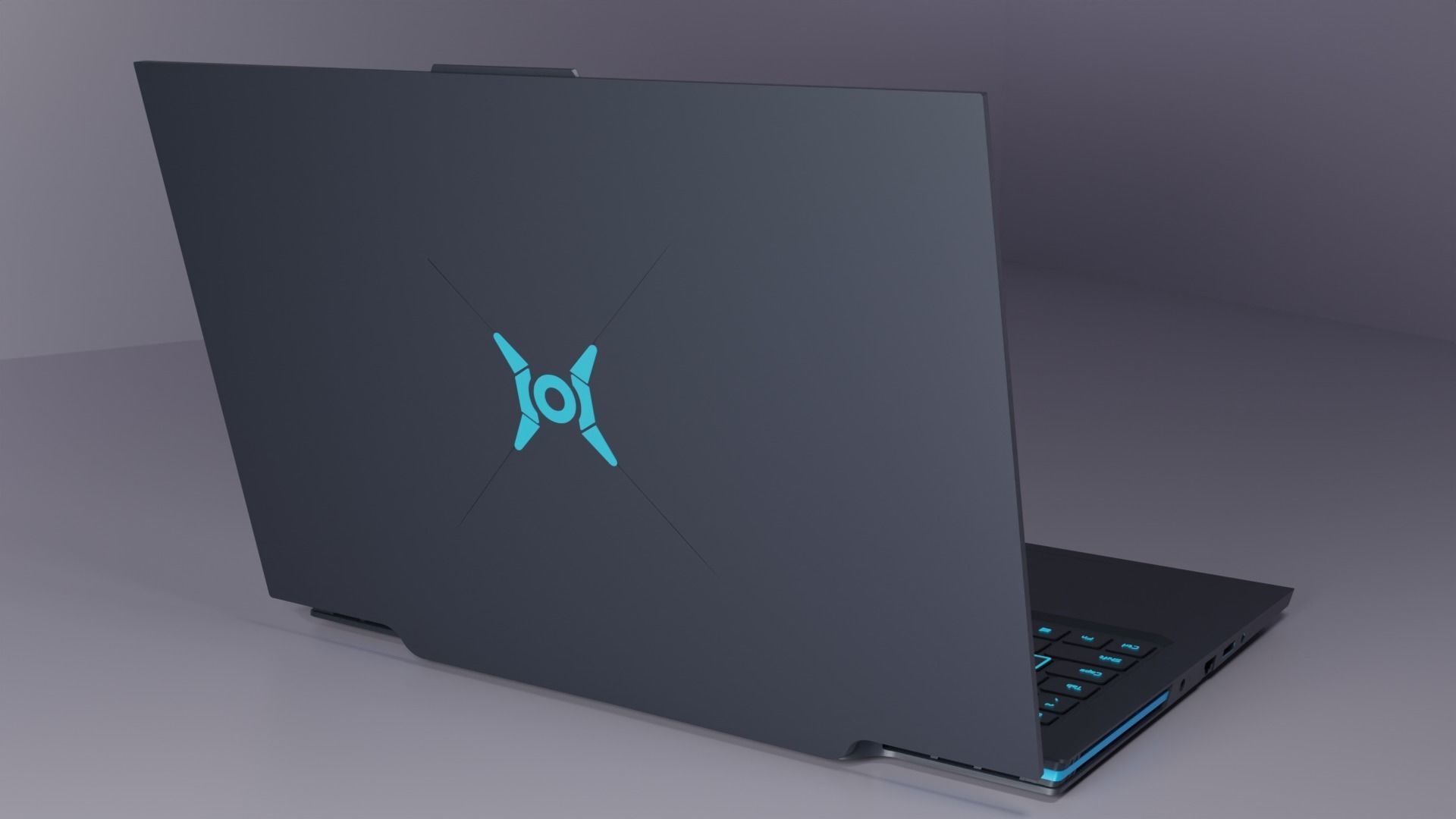 Honor Hunter V700 Gaming Laptop 3D model_1