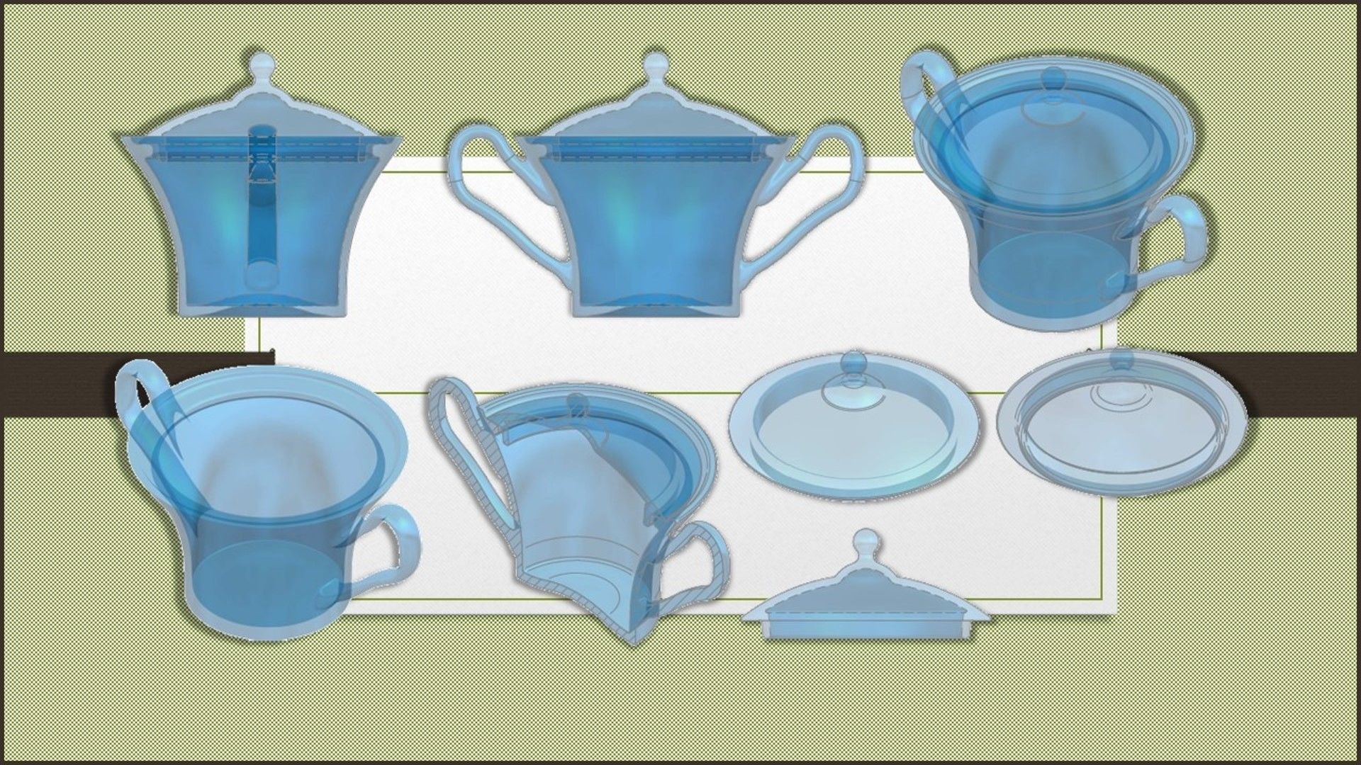Sugar Bowl 3D print model_9