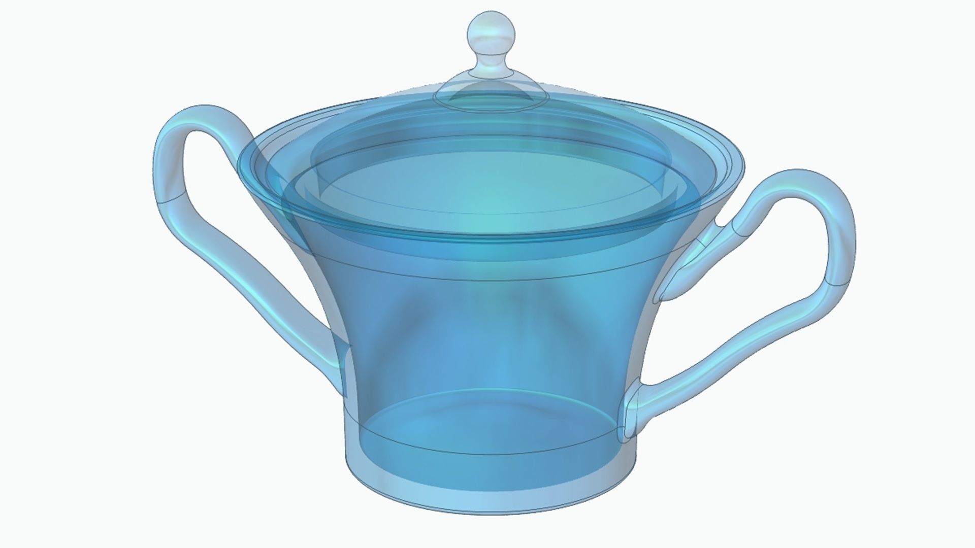 Sugar Bowl 3D print model_15