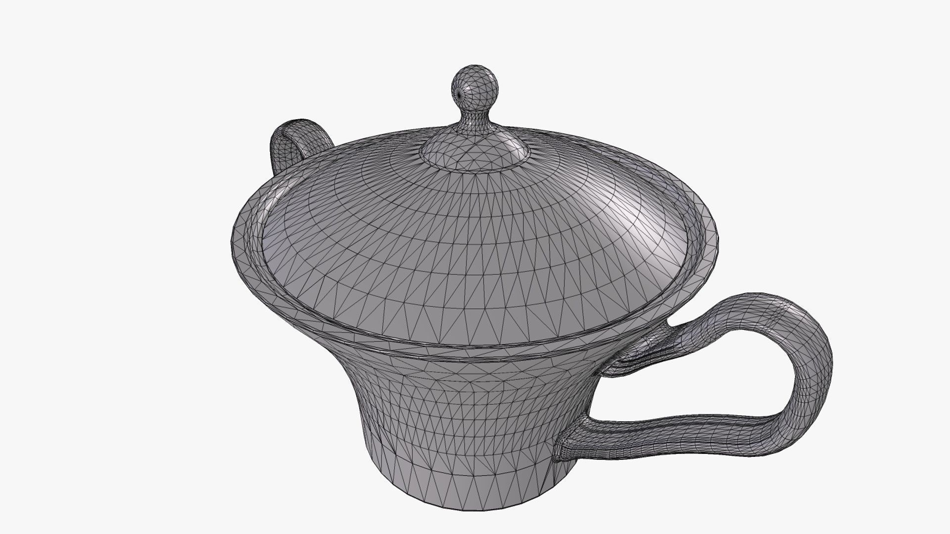 Sugar Bowl 3D print model_17