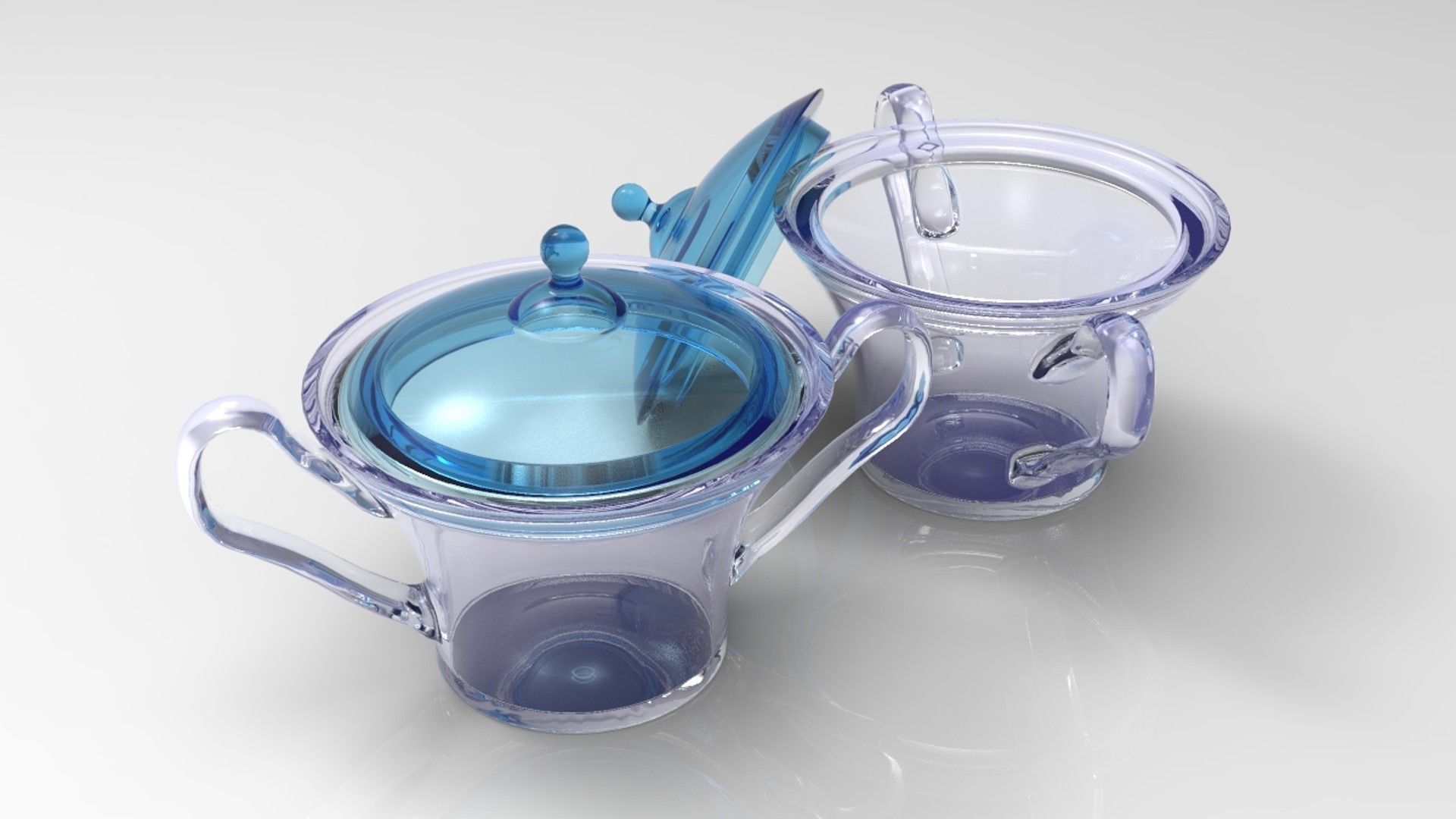 Sugar Bowl 3D print model_3