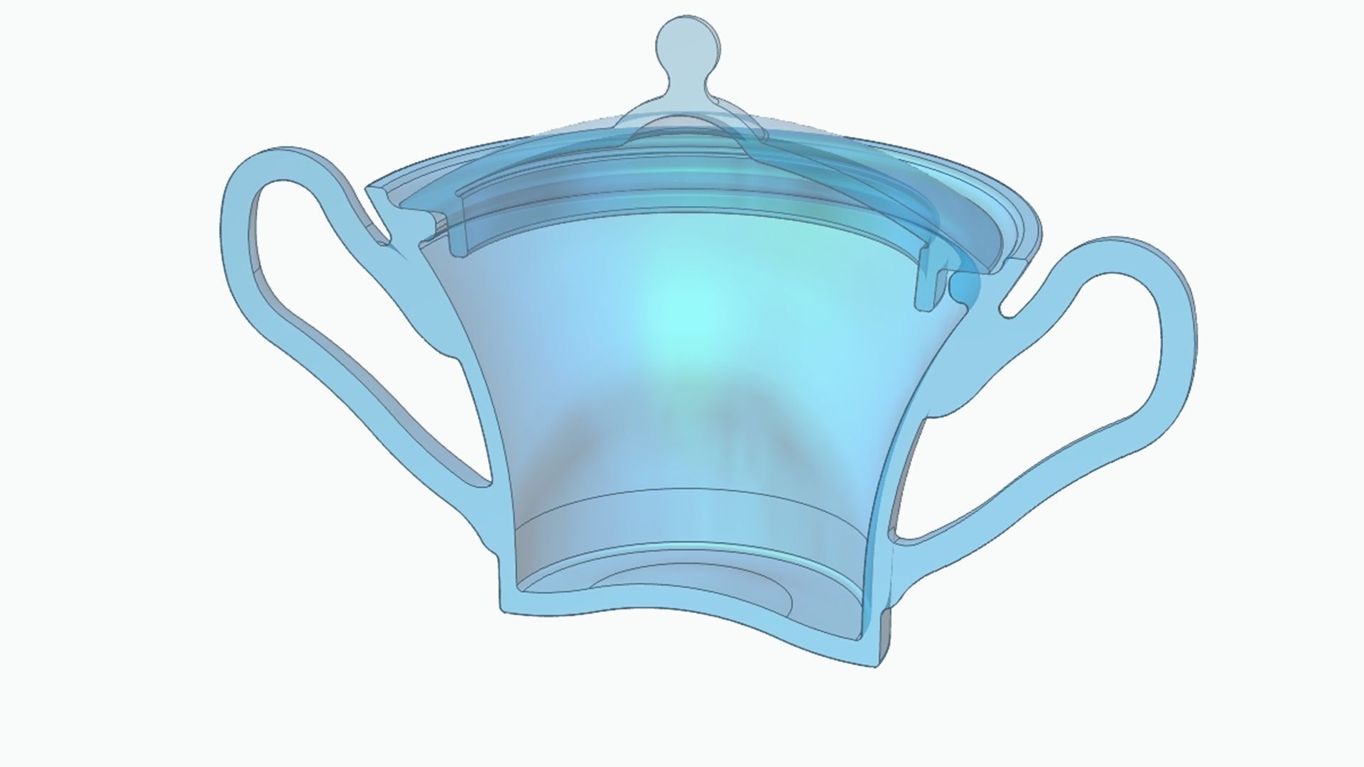 Sugar Bowl 3D print model_16