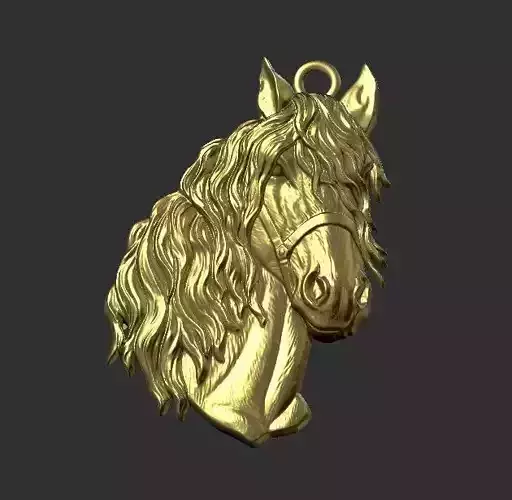 horse pendant