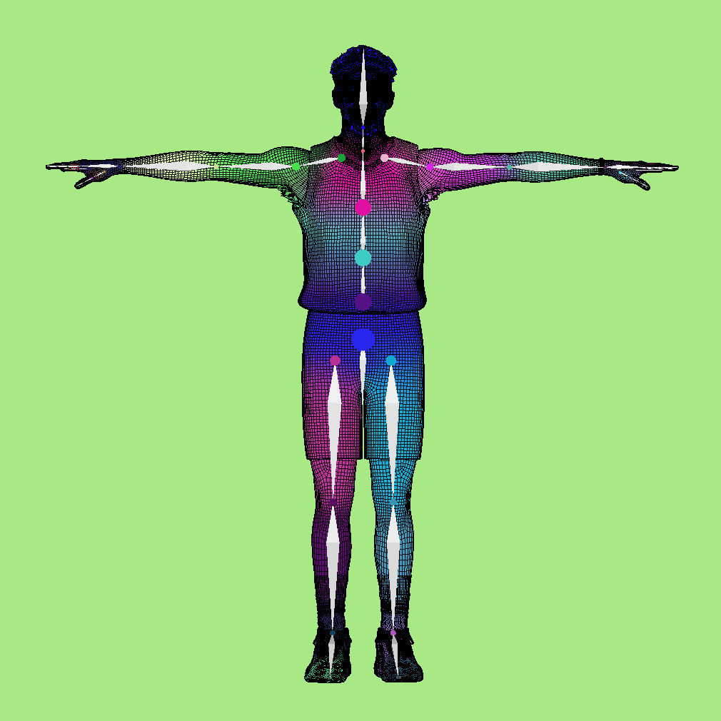 T-Pose Bradley Beal Phoenix Suns NBA 3D model_8