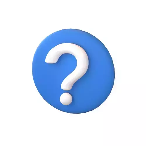 Question Mark Speech bubble V1 001