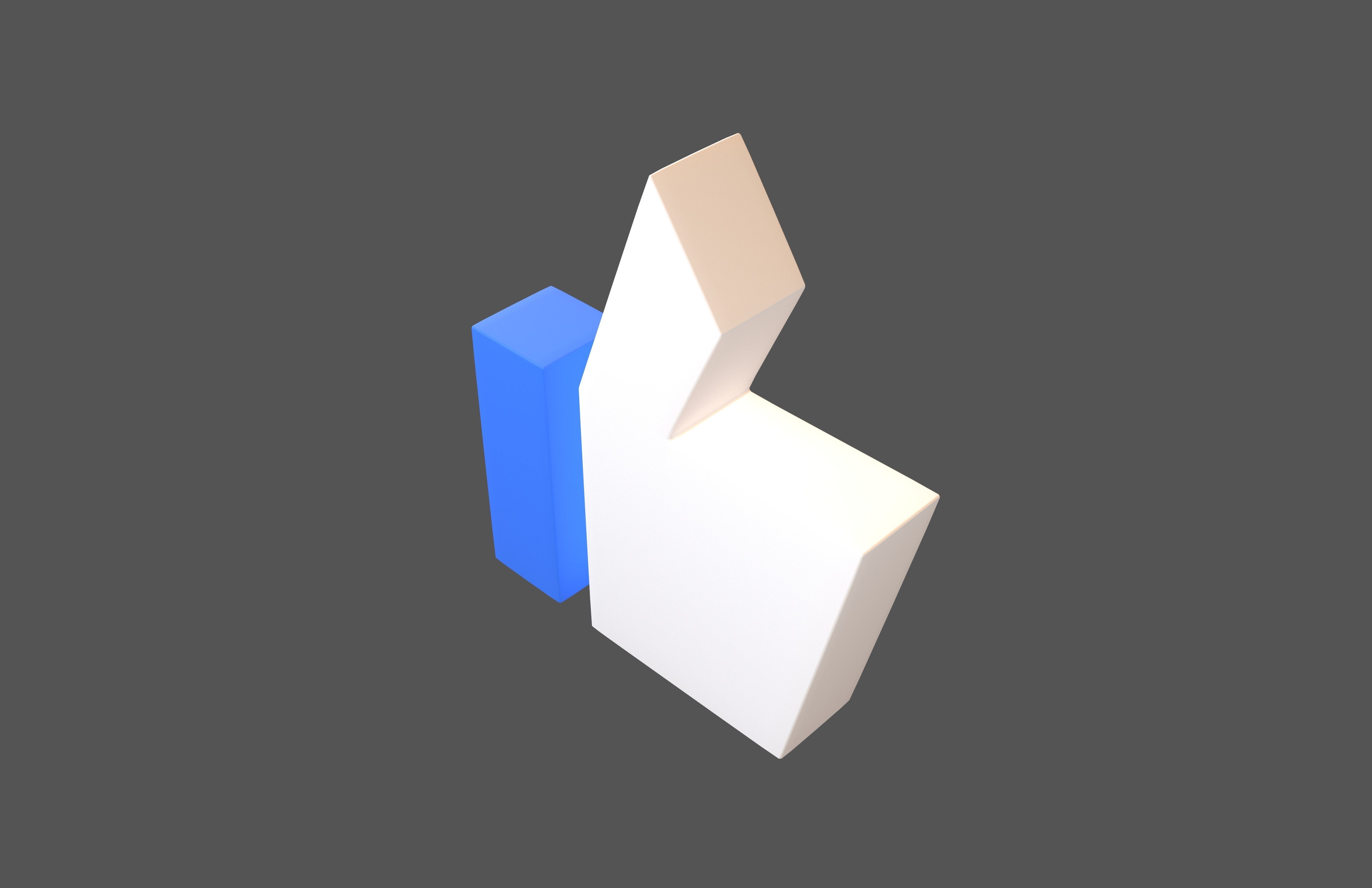 Like Symbol V1 001 Low-poly 3D model_2