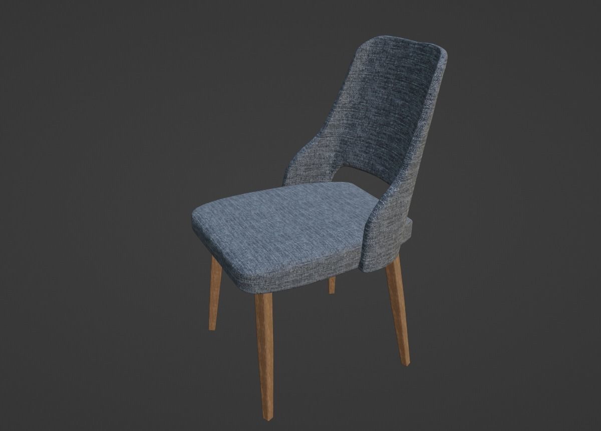 Dining Table Set 3D model 3D model_6