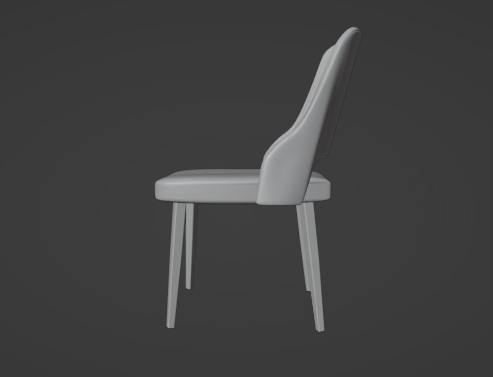 Dining Table Set 3D model 3D model_4