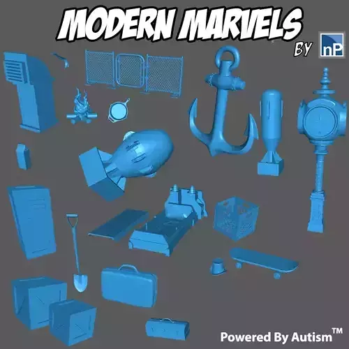 Modern Marvels - June 2023 Patreon Release 3D print model