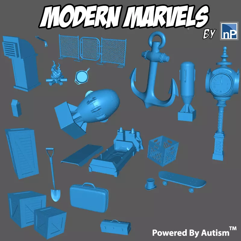 Modern Marvels - June 2023 Patreon Release 3D print model_0