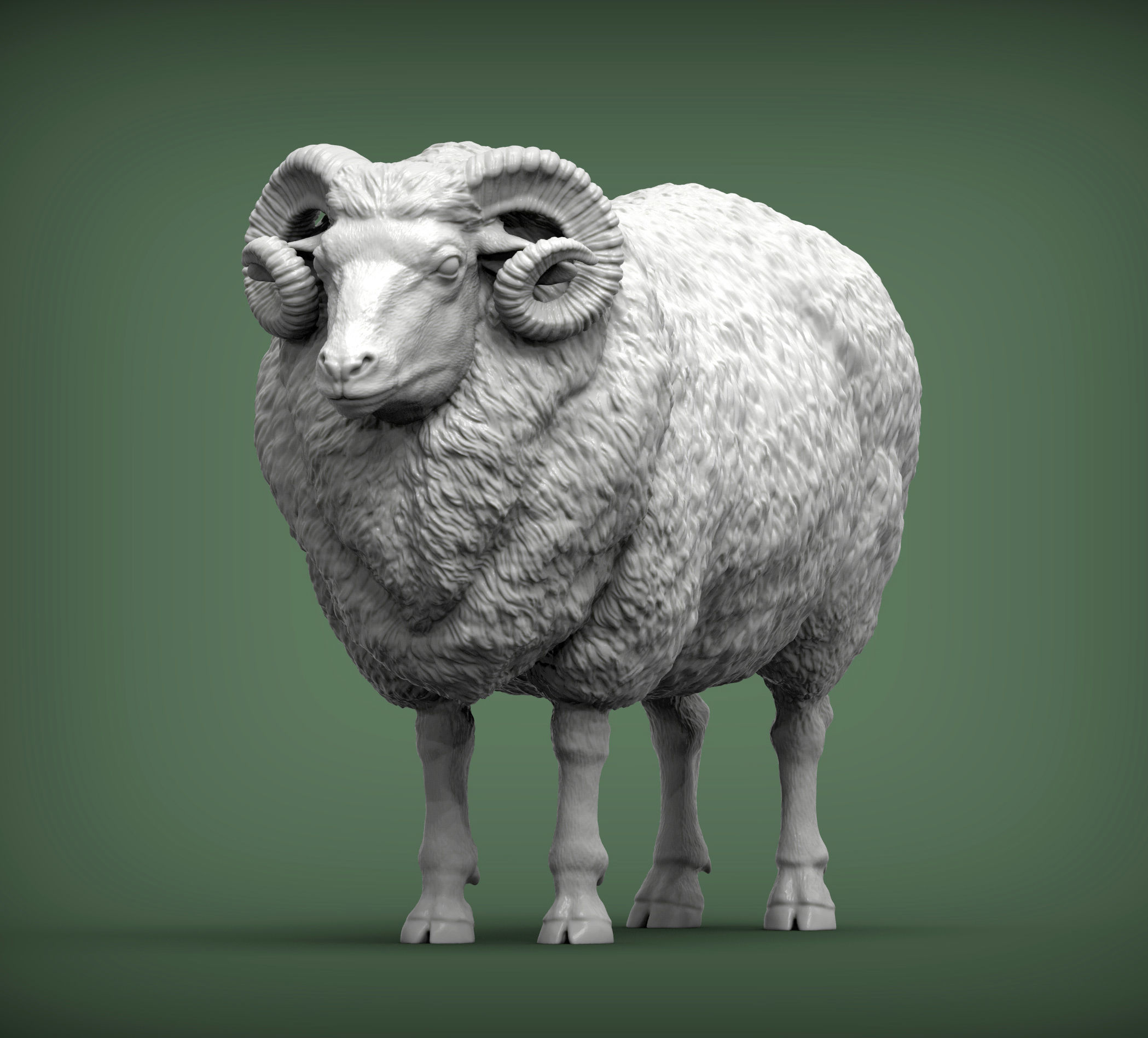 Ram 3D print model 3D print model_2