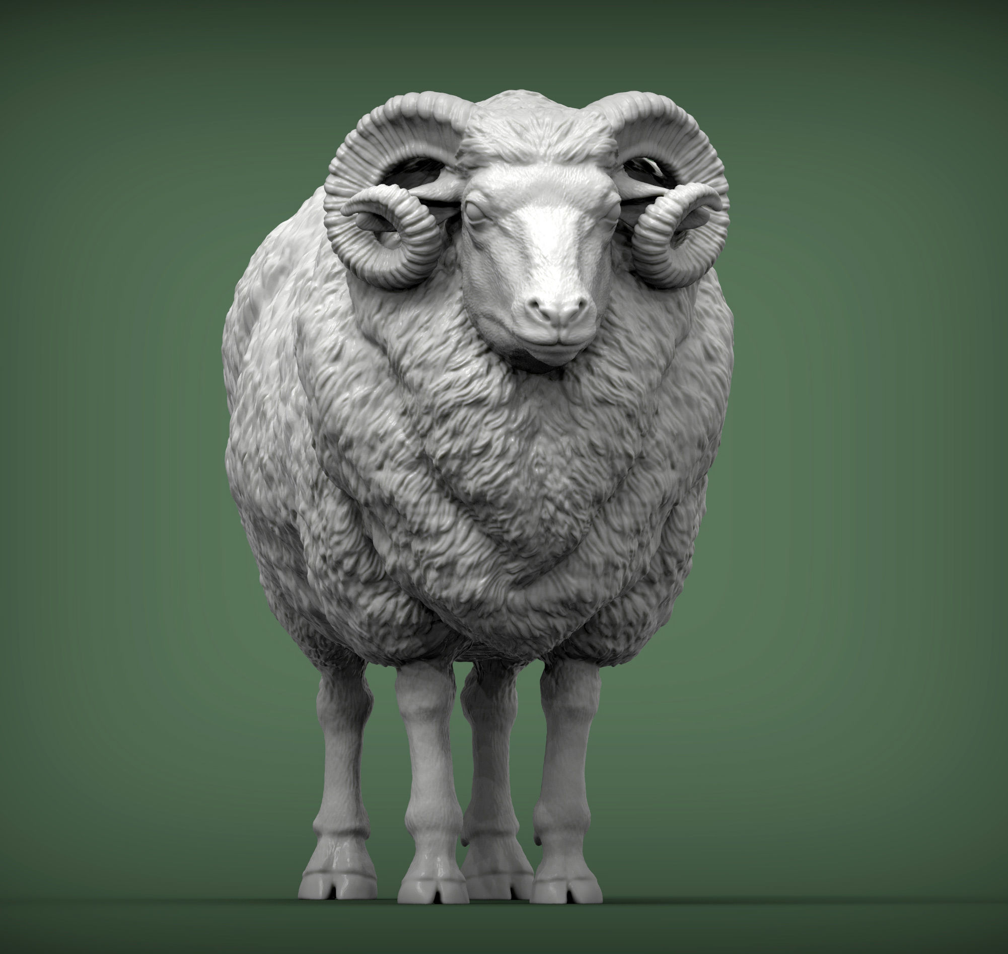 Ram 3D print model 3D print model_7