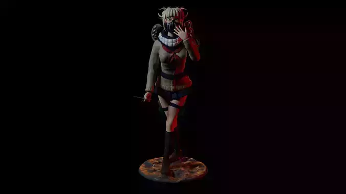 NSFW and SFW Toga Himiko 3d printable figure