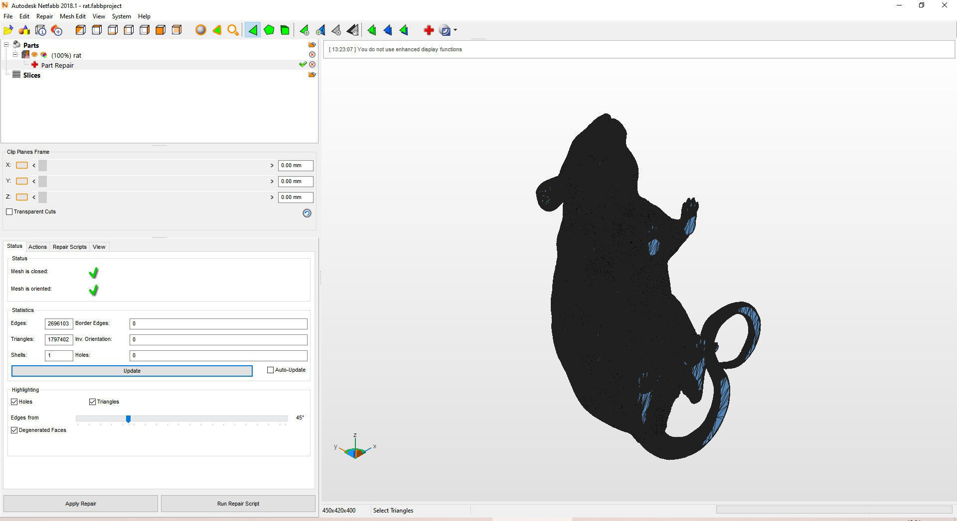 Rat 3D print model 3D print model_15