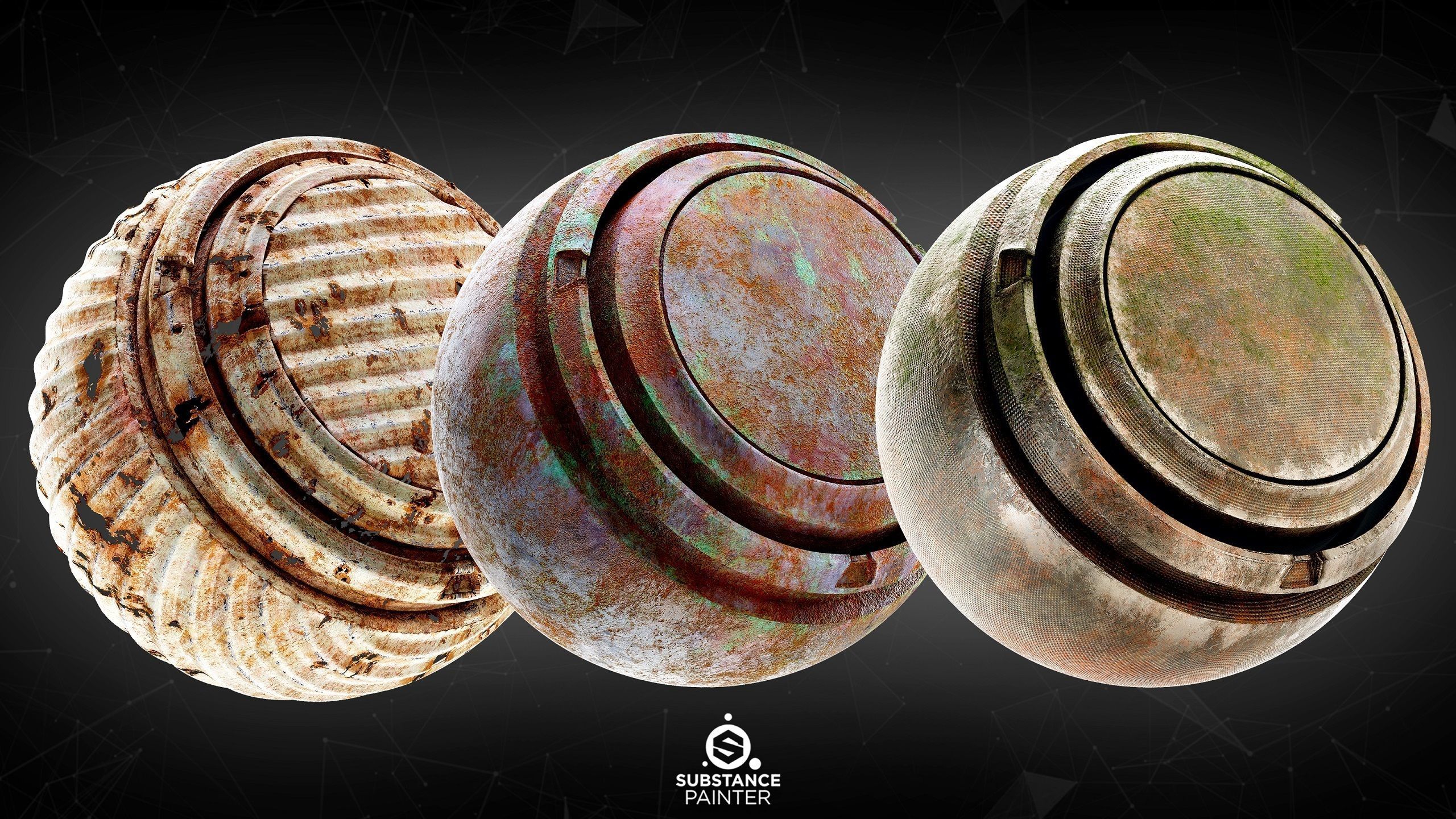 30 Post Apocalyptic Metal Smart Materials VOL01 Texture_9