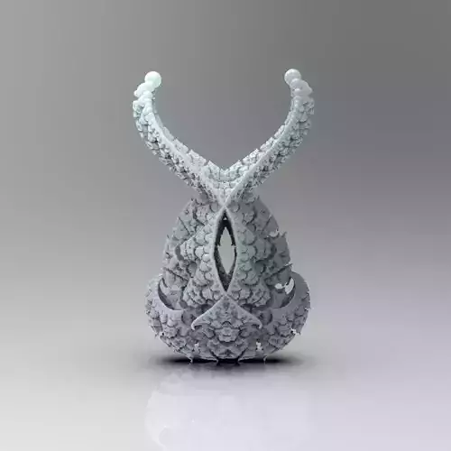 Fractal Kleinian - 2 Fold symmetry