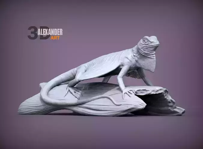 Timor Flying Dragon 3D print model