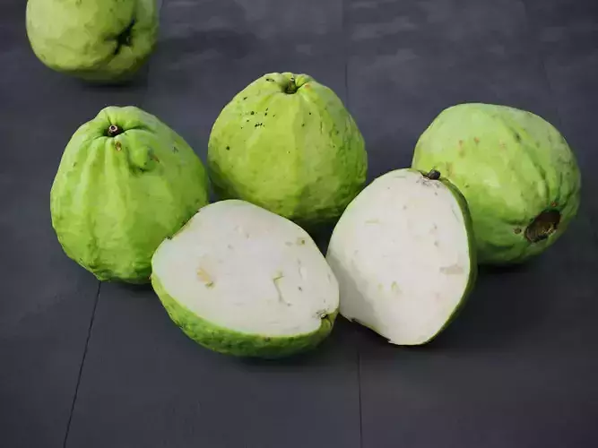 Guavas Green  3D model