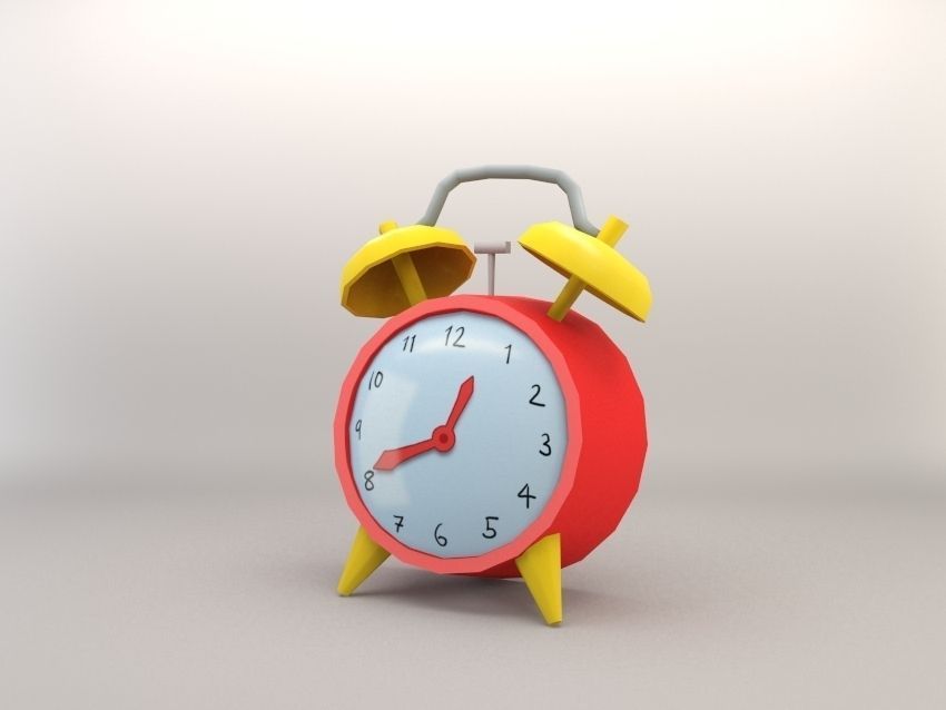 Cartoon Furniture Package 2 Low-poly 3D model_5