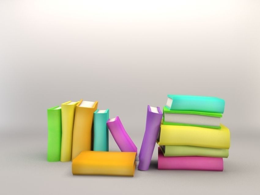 Cartoon Furniture Package 2 Low-poly 3D model_9