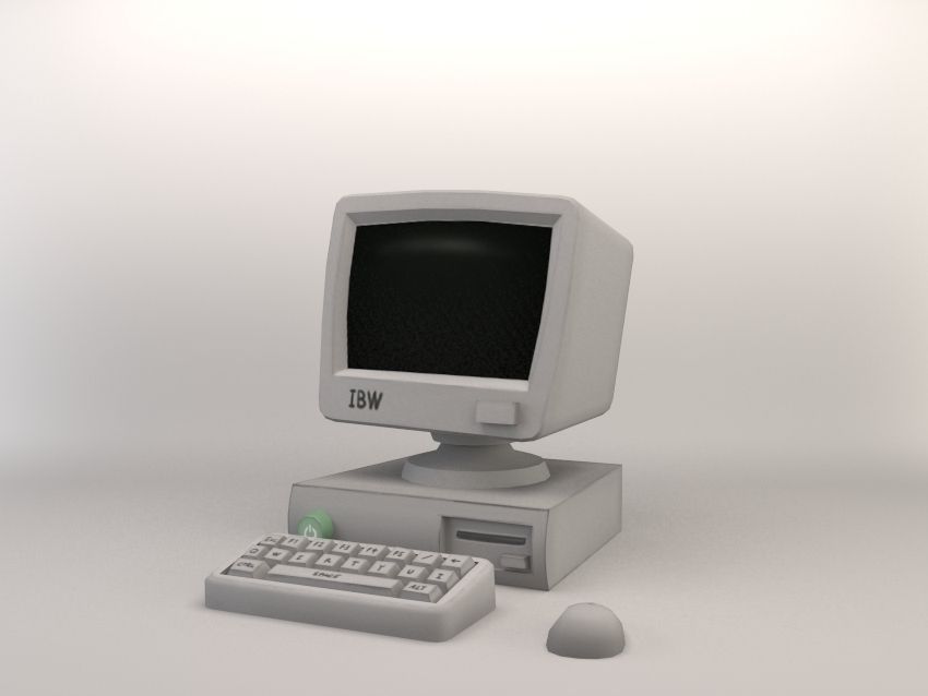 Cartoon Furniture Package 2 Low-poly 3D model_7