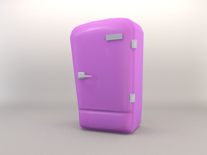 Cartoon Furniture Package 2 Low-poly 3D model_4