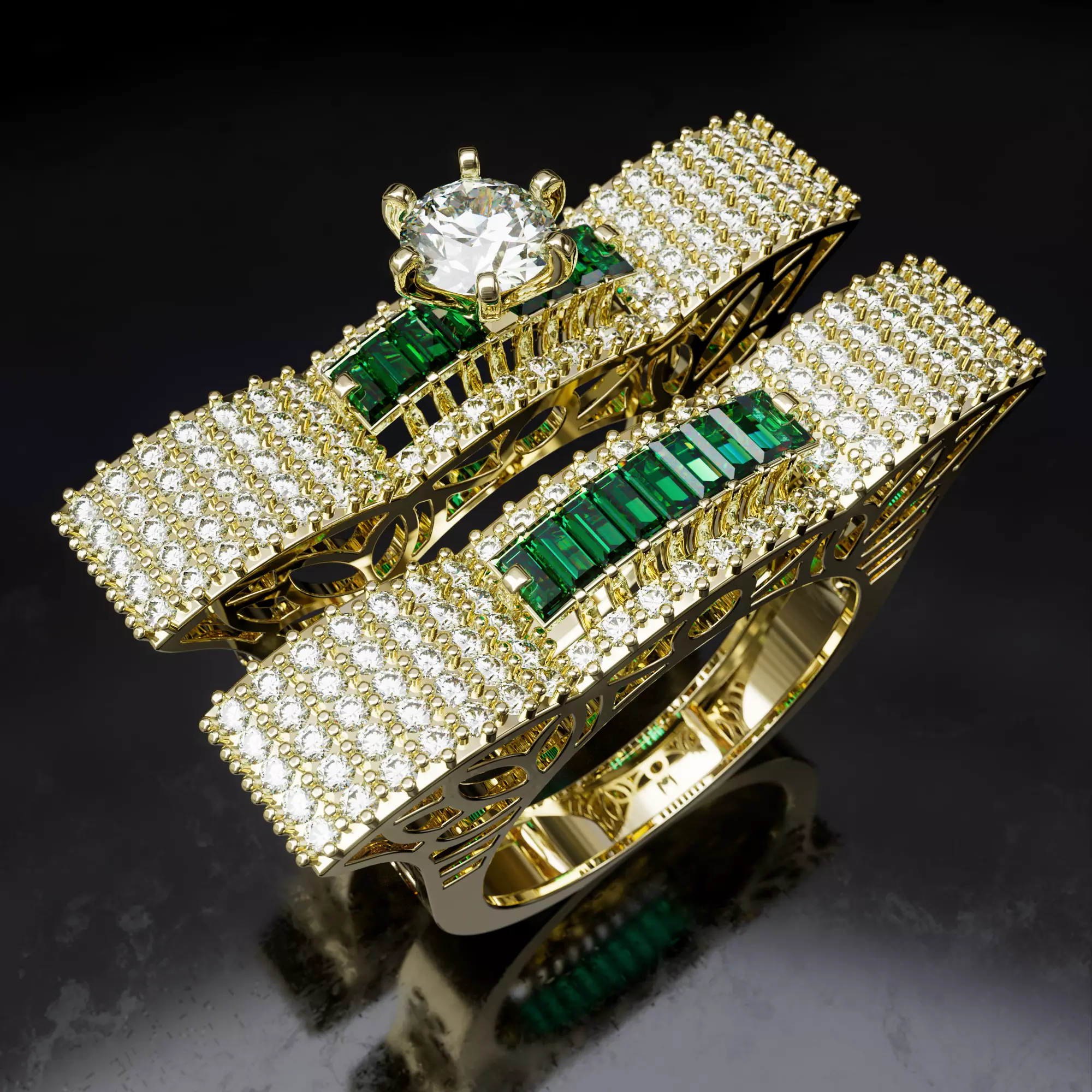 Ring TE0062 3D print model_0