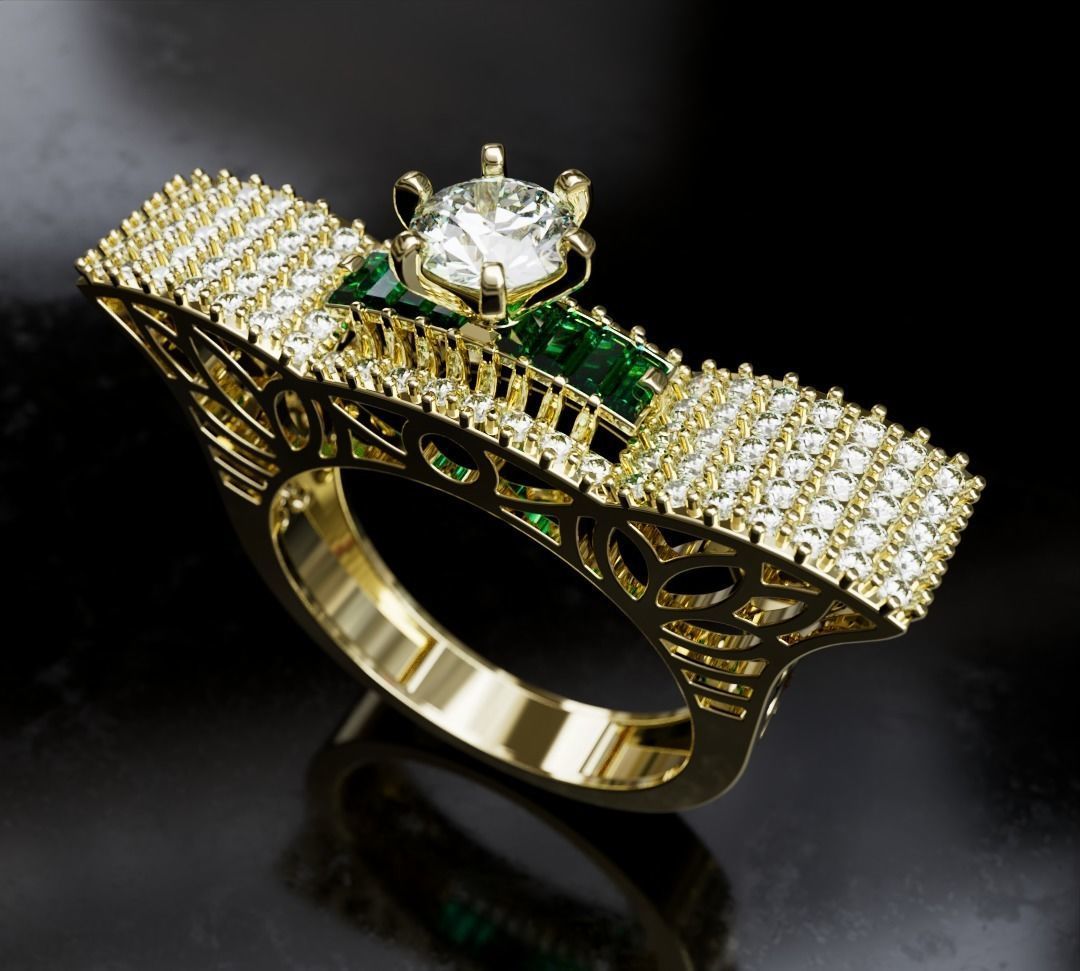 Ring TE0062 3D print model_1