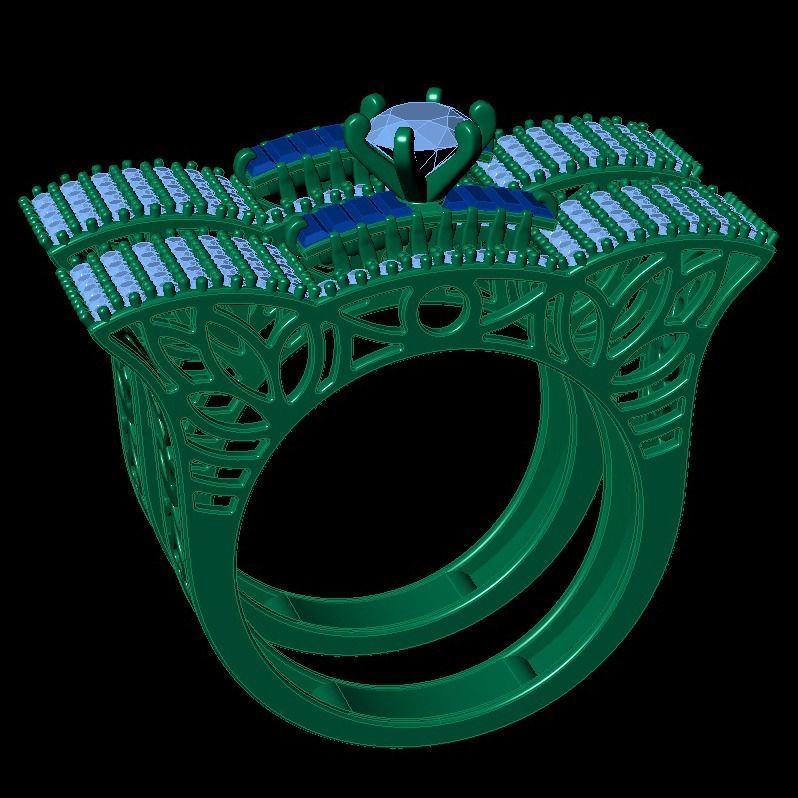 Ring TE0062 3D print model_4