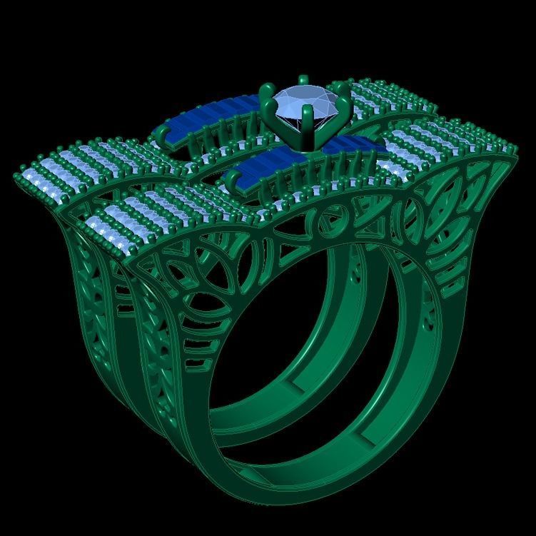 Ring TE0062 3D print model_3