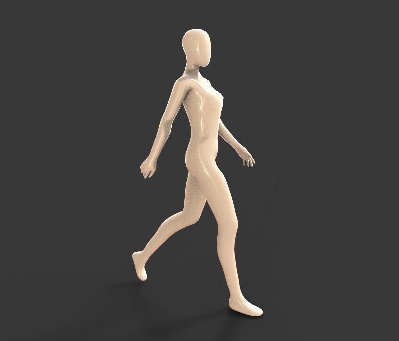 Character Female 3D model_4