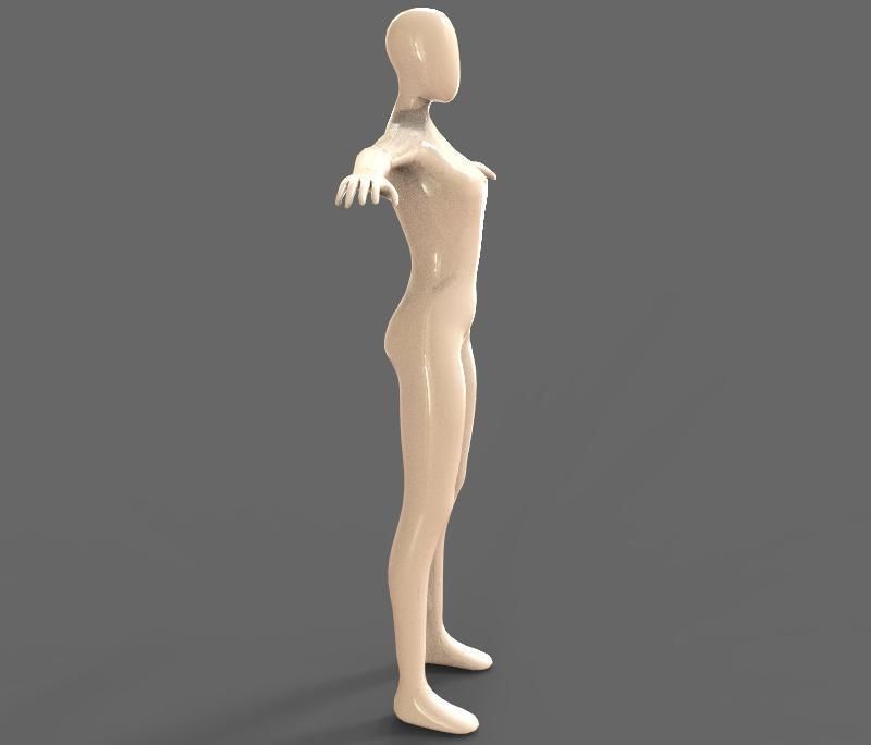Character Female 3D model_9