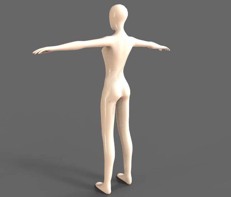 Character Female 3D model_7
